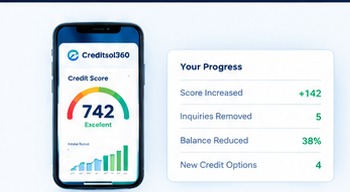 Mobile credit score progress